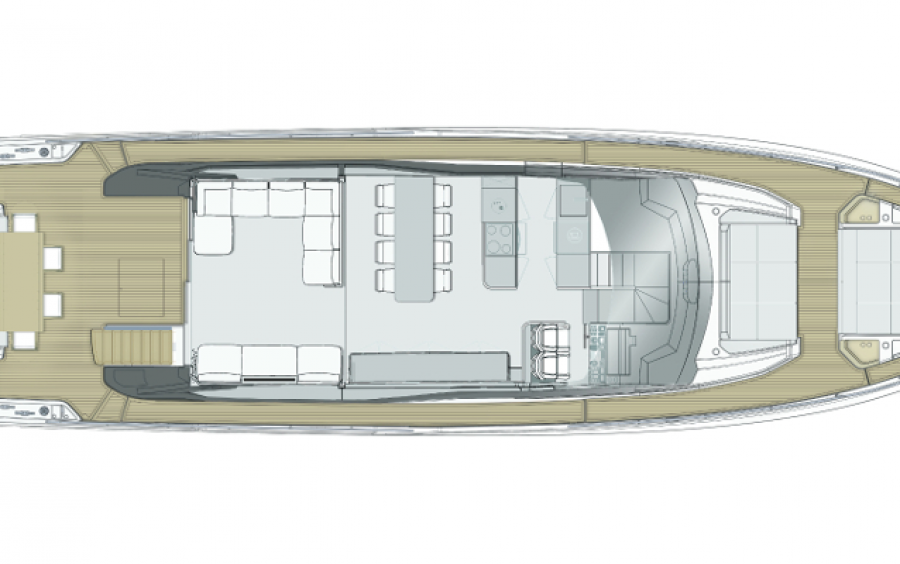 Ferretti Yachts 720 фото 3.2