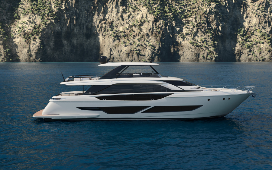 Ferretti Yachts 860 фото 1.4